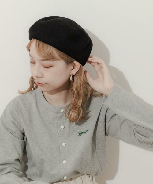 SMELLY / スメリー ハンチング・キャスケット・ベレー帽 | シンプルバスクベレー | 詳細25