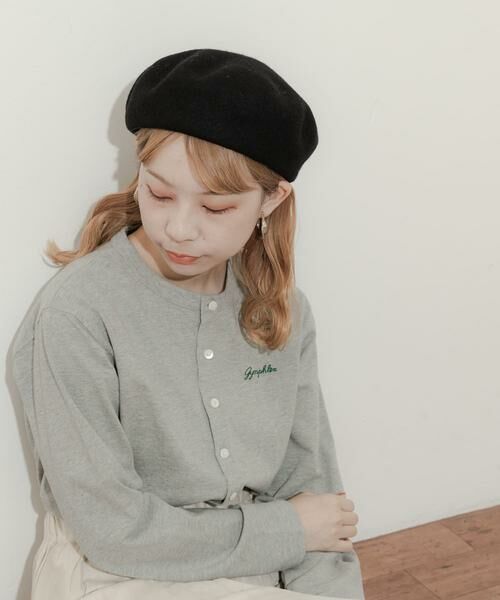 SMELLY / スメリー ハンチング・キャスケット・ベレー帽 | シンプルバスクベレー | 詳細26