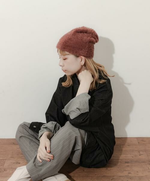 SMELLY / スメリー ニットキャップ | シャギービーニー | 詳細6