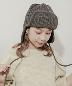 SMELLY / スメリー ニットキャップ | リブニットフライトキャップ