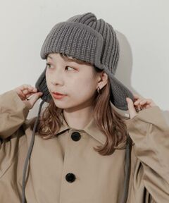 SMELLY / スメリー ニットキャップ | リブニットフライトキャップ