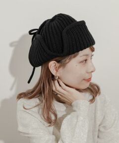 SMELLY / スメリー ニットキャップ | リブニットフライトキャップ