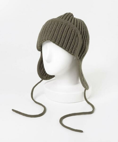 SMELLY / スメリー ニットキャップ | リブニットフライトキャップ | 詳細10