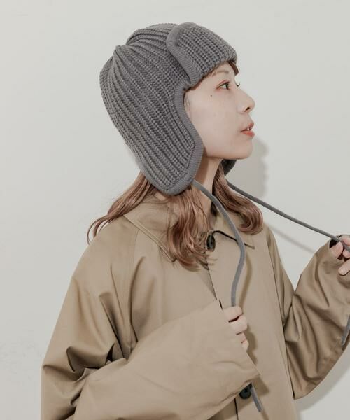 SMELLY / スメリー ニットキャップ | リブニットフライトキャップ | 詳細15