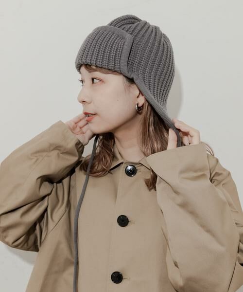 SMELLY / スメリー ニットキャップ | リブニットフライトキャップ | 詳細17
