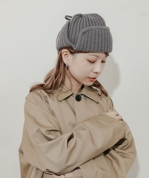 SMELLY / スメリー ニットキャップ | リブニットフライトキャップ | 詳細20