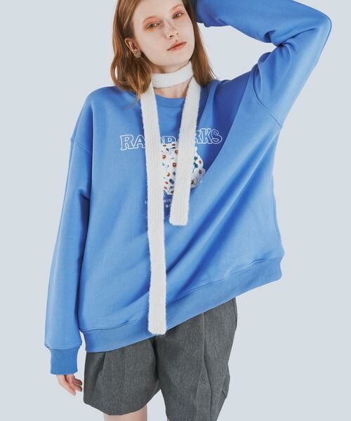 SMELLY / スメリー マフラー・ショール・スヌード・ストール | スリムニットマフラー | 詳細2