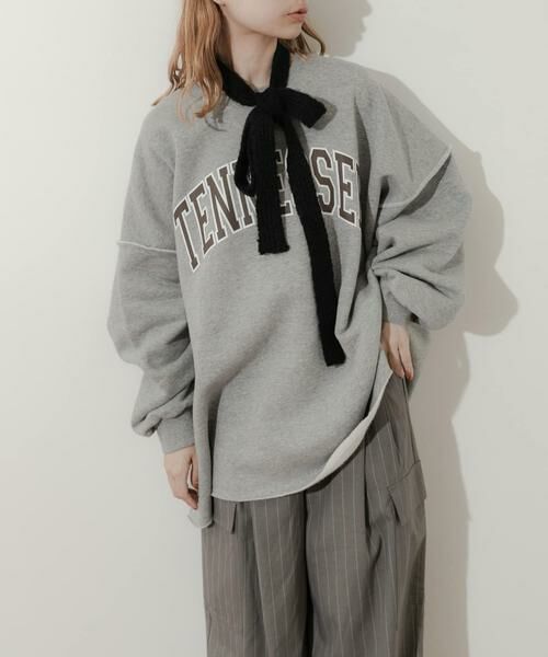 SMELLY / スメリー マフラー・ショール・スヌード・ストール | スリムニットマフラー | 詳細13