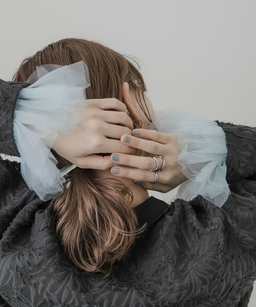 SMELLY / スメリー ヘアゴム・シュシュ | チュールシュシュカフスセット | 詳細3