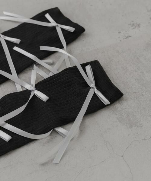 SMELLY / スメリー ソックス | リボンハイソックス | 詳細11