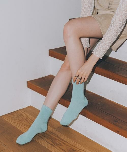 SMELLY / スメリー ソックス | ラメカラーソックス | 詳細3