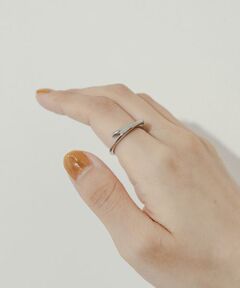 SMELLY / スメリー リング | ステンレスオーバーラップリング