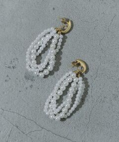 SMELLY / スメリー ピアス・イヤリング | ツブツブパールフープピアス