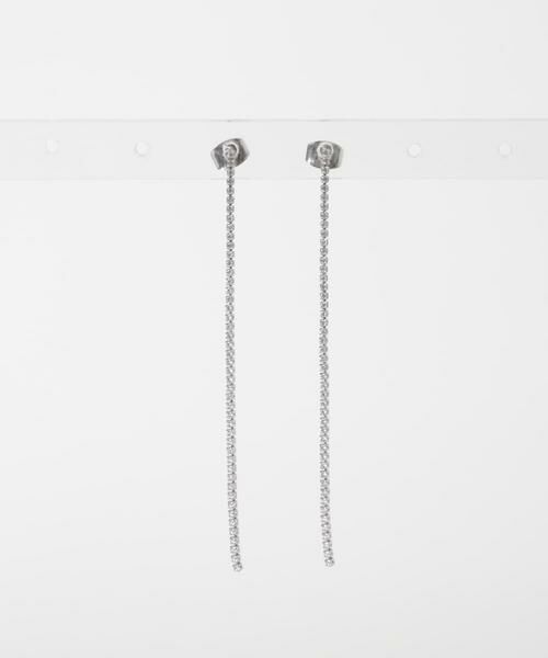 SMELLY / スメリー ピアス・イヤリング | ビジューチェーンピアス | 詳細3