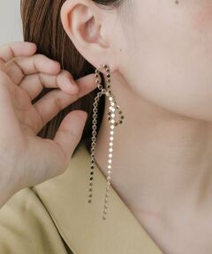 SMELLY / スメリー ピアス・イヤリング | リボンチェーンピアス