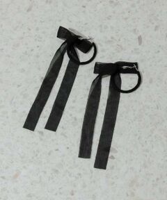 SMELLY / スメリー ピアス・イヤリング | シアーリボンフープピアス