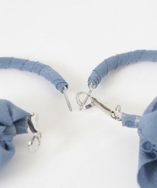 SMELLY / スメリー ピアス・イヤリング | シアーリボンフープピアス | 詳細5