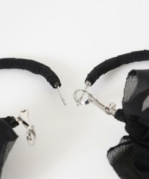 SMELLY / スメリー ピアス・イヤリング | シアーリボンフープピアス | 詳細12