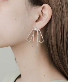 SMELLY / スメリー ピアス・イヤリング | ガラスビーズリボンパールピアス