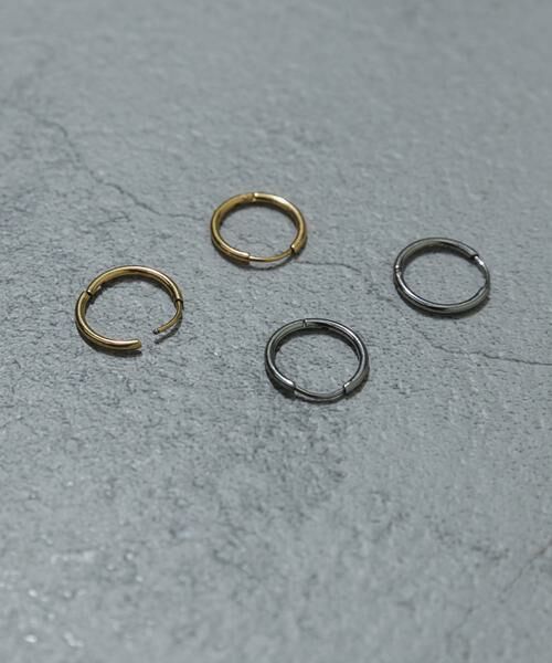 SMELLY / スメリー ピアス・イヤリング | ステンレスミニフープピアス | 詳細7