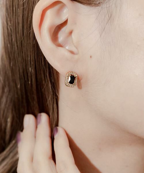 SMELLY / スメリー ピアス・イヤリング | ステンレスビジューミニピアス | 詳細5