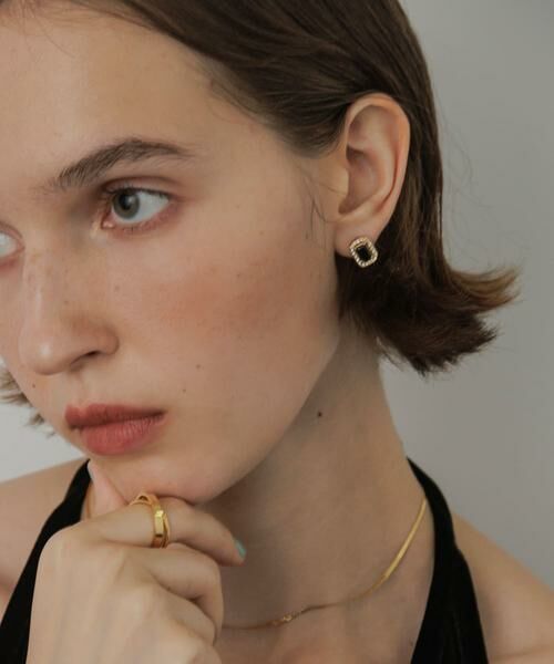 SMELLY / スメリー ピアス・イヤリング | ステンレスビジューミニピアス | 詳細10