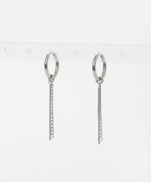 SMELLY / スメリー ピアス・イヤリング | ステンレスフープドロップピアス | 詳細6