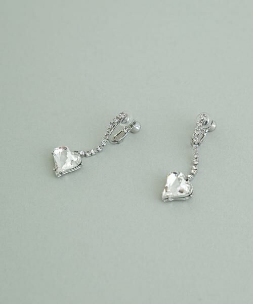 SMELLY / スメリー ピアス・イヤリング | ハートビジュードロップイヤリング | 詳細2