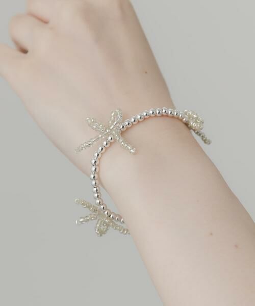 SMELLY / スメリー ブレスレット・バングル | メタルビーズリボンマンテルブレスレット | 詳細6