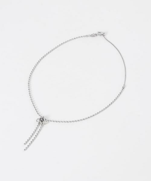 SMELLY / スメリー ネックレス・ペンダント・チョーカー | ローズリボンボールチェーンネックレス | 詳細10