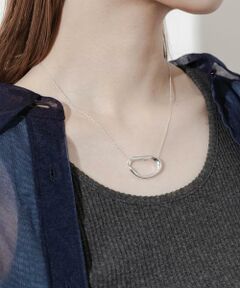 SMELLY / スメリー ネックレス・ペンダント・チョーカー | メタルニュアンスリングネックレス