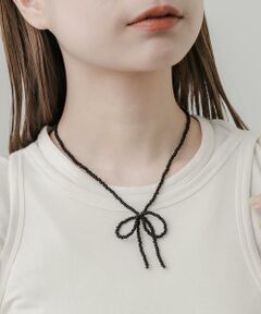 SMELLY / スメリー ネックレス・ペンダント・チョーカー | リボンビーズネックレス