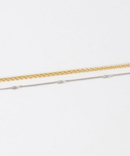 SMELLY / スメリー ネックレス・ペンダント・チョーカー | コンビメッキ2セットネックレス | 詳細4