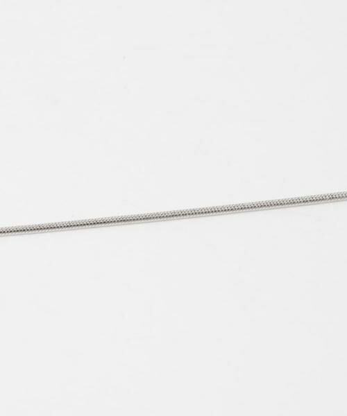 SMELLY / スメリー ネックレス・ペンダント・チョーカー | メタルニュアンスリボンループタイネックレス | 詳細9