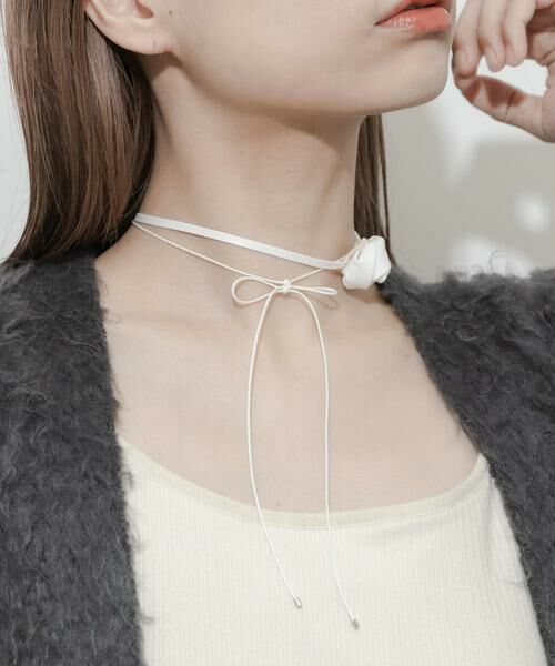 SMELLY / スメリー ネックレス・ペンダント・チョーカー | ローズコードチョーカーネックレス | 詳細1