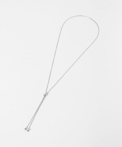 SMELLY / スメリー ネックレス・ペンダント・チョーカー | ステンレスボールスライドネックレス | 詳細4