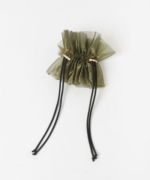 SMELLY / スメリー ヘアゴム・シュシュ | ドローコードシアーシュシュ | 詳細5