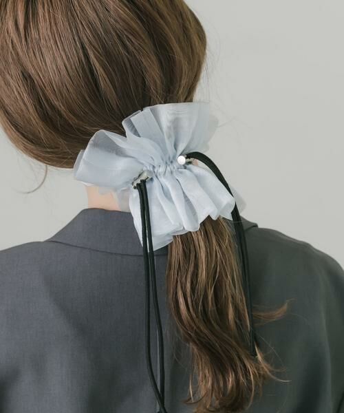 SMELLY / スメリー ヘアゴム・シュシュ | ドローコードシアーシュシュ | 詳細8