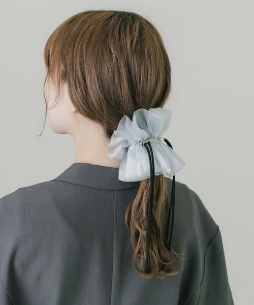 SMELLY / スメリー ヘアゴム・シュシュ | ドローコードシアーシュシュ | 詳細9