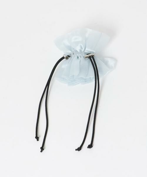 SMELLY / スメリー ヘアゴム・シュシュ | ドローコードシアーシュシュ | 詳細11