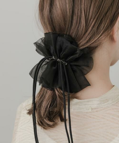 SMELLY / スメリー ヘアゴム・シュシュ | ドローコードシアーシュシュ | 詳細19