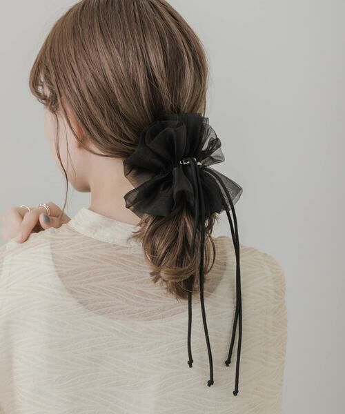 SMELLY / スメリー ヘアゴム・シュシュ | ドローコードシアーシュシュ | 詳細21