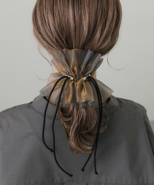 SMELLY / スメリー ヘアゴム・シュシュ | ドローコードシアーシュシュ | 詳細26