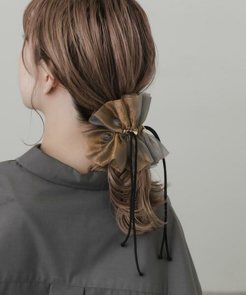 SMELLY / スメリー ヘアゴム・シュシュ | ドローコードシアーシュシュ | 詳細28