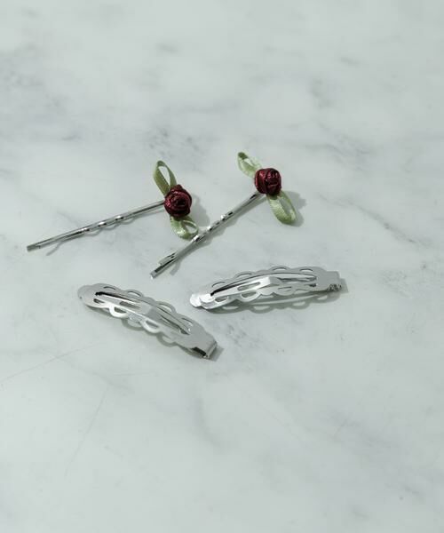 SMELLY / スメリー カチューシャ・カチューム・その他 | ローズメタル4セットピン | 詳細2