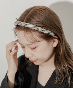 SMELLY / スメリー カチューシャ・カチューム・その他 | チェックカチューシャ