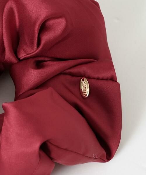 SMELLY / スメリー ヘアゴム・シュシュ | サテンボリュームビッグシュシュ | 詳細5