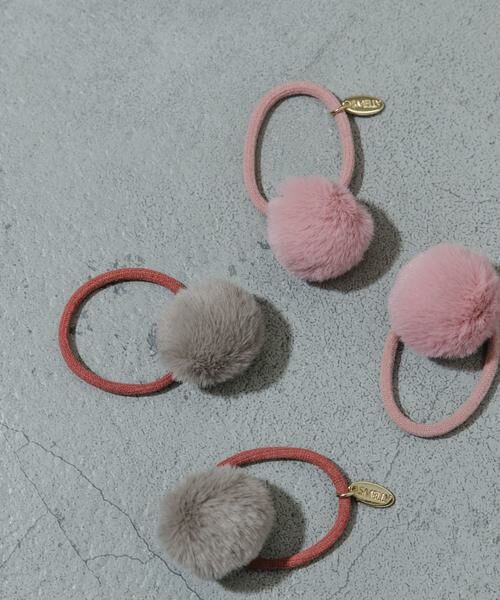 SMELLY / スメリー ヘアゴム・シュシュ | ミニファー2セットヘアゴム | 詳細2