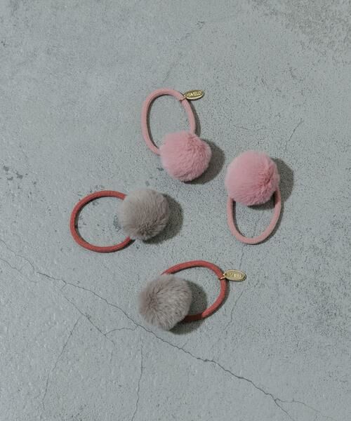 SMELLY / スメリー ヘアゴム・シュシュ | ミニファー2セットヘアゴム | 詳細3