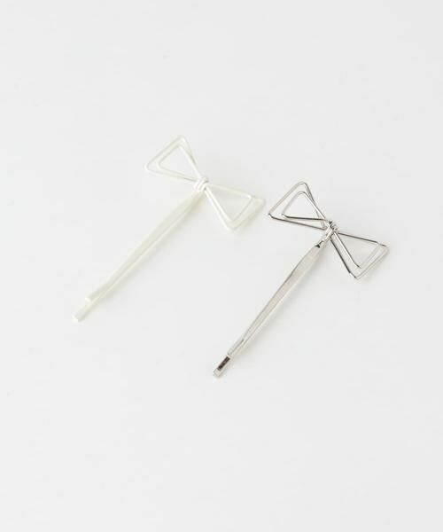 SMELLY / スメリー カチューシャ・カチューム・その他 | スィンリボンモチーフ2セットピン | 詳細3